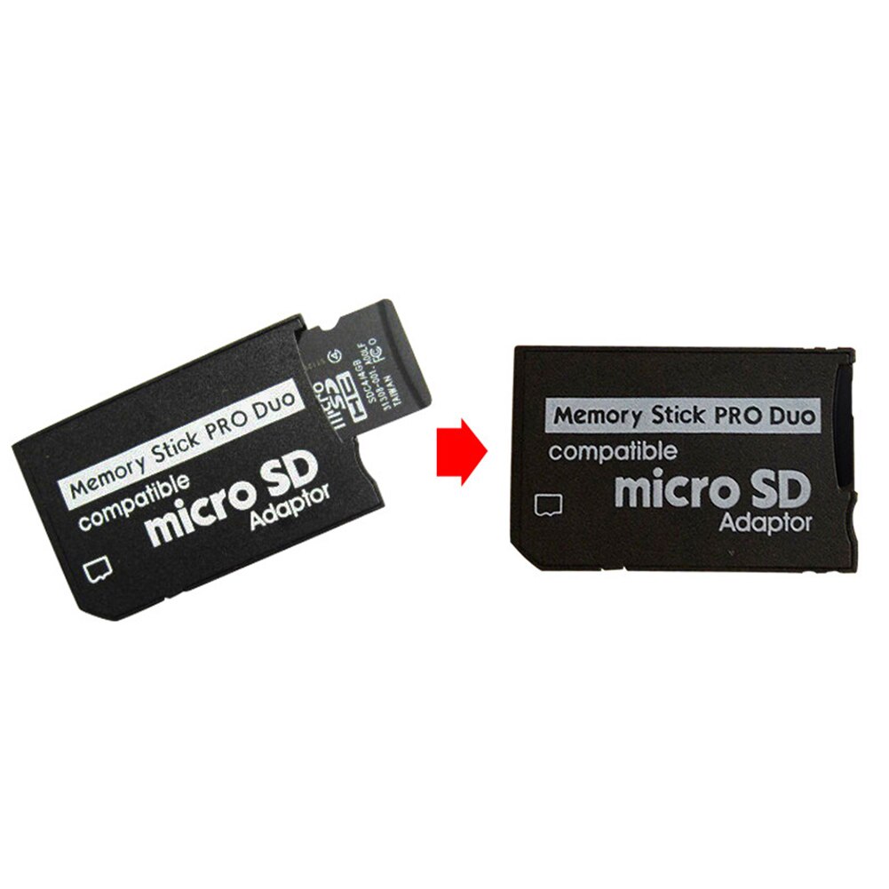 lector de tarjeta Micro SD TF a MS Pro Duo, adaptador de memoria, convertidor de tarjeta para PSP