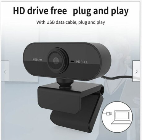HD 1080P Webcam Computer Web Camera with Microphone for Live Video Calling Work with Microphone Cameras for Live