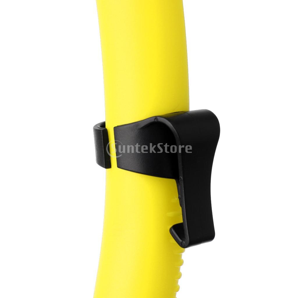 Universal Wet Breathing Tube Snorkeling Snorkel Underwater Free Diving Scuba Air Tube Swim Equipment with Silicone Mouthpiece
