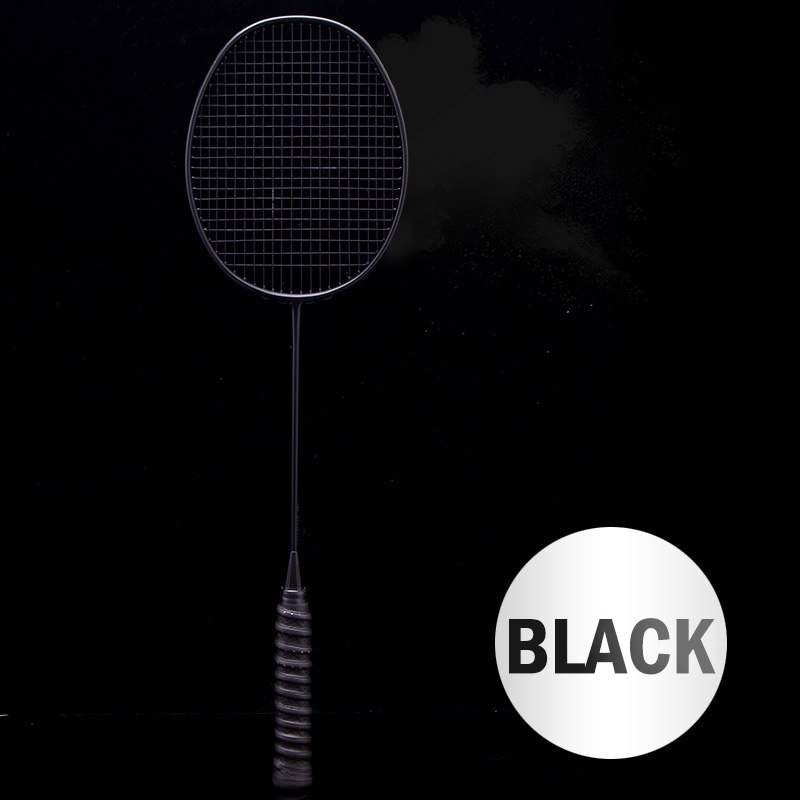 4U 80g Strung Badminton Racket Carbon Badminton Racquet carbon fiber Wristband giveaway: C3