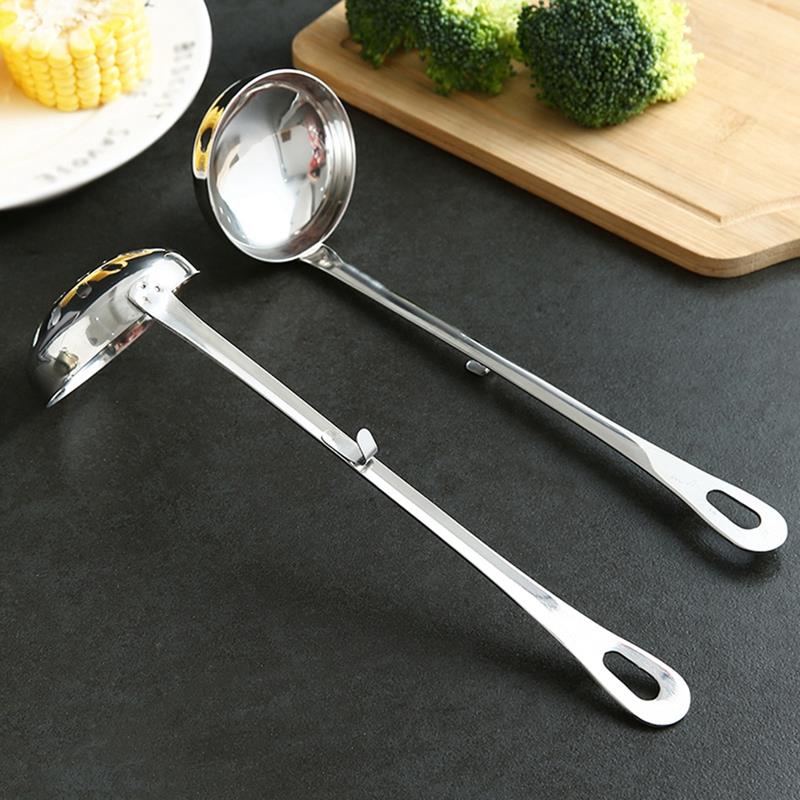 Stainless Steel Kitchen Ladle Slotted Ladle Spoon Soup Ladle For Home cocina Baking Cookware Gadgets Spoon