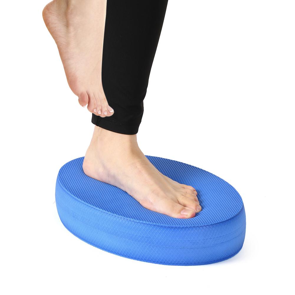 Durable Foam Yoga Brick Balance Cushion Board Stability Training Pad Yoga Block Dancing Pilates Gym Home Fitness Exercise Mat