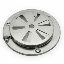Rvs Bbq Grill Roker Uitlaat Vent 95/125Mm Ronde Oven Air Vent Demper Vervangende Onderdelen Keuken accessoires