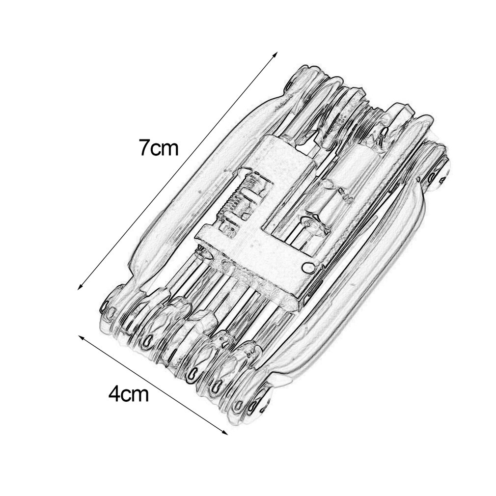 11 In 1 Fiets Multi Tool Fiets Reparatie Gereedschap Spaaksleutel Schroevendraaier Kit Set Road Mtb Fiets Fietsen Gereedschap