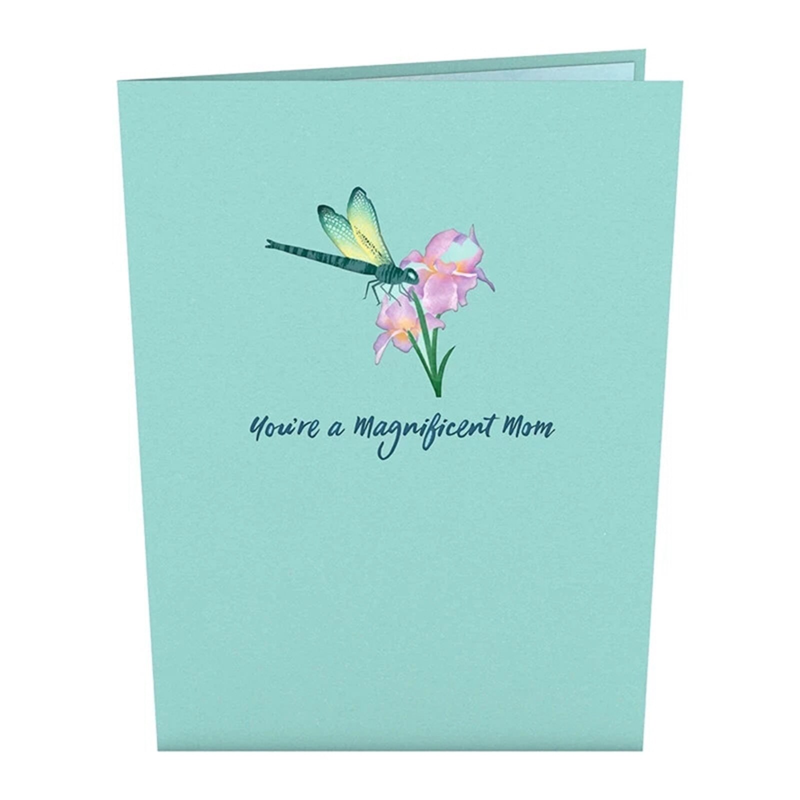 1pc 3D Dragonfly Up Greeting Card Get Well Wedding Invitation