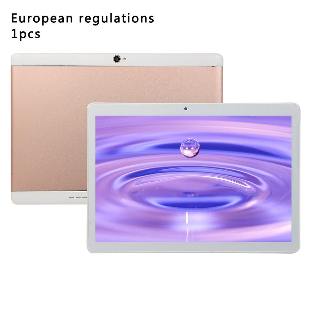 10 Inch Tablet Computer Ips Hd Screen Wireless Gps Android Tablet Ips Hd Screen 10-Inch Tablet Pc Round Hole: Pink EU