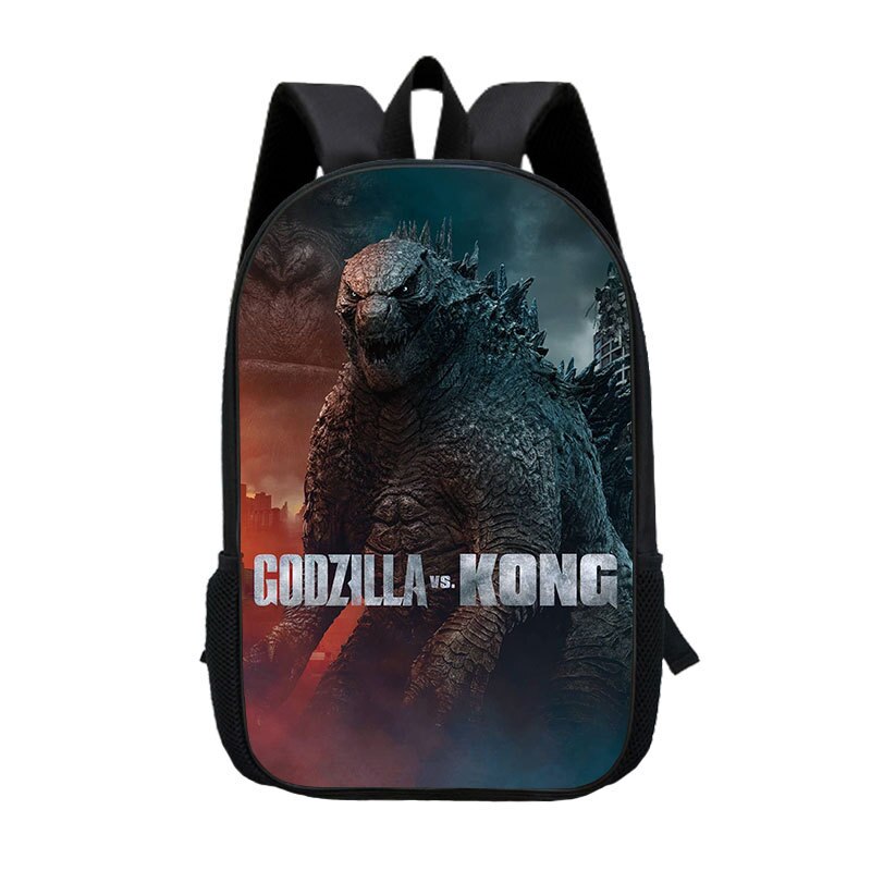 Godzillas-mochila escolar King Kong para niños, bolsa de viaje para Notebook, para estudiantes: 7