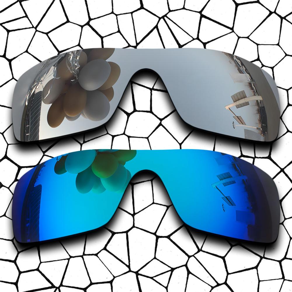 Polarized Sunglasses Replacement Lenses for-TURBINE ROTOR 009307 Frame - Multiple Options: Silver-Sky Blue
