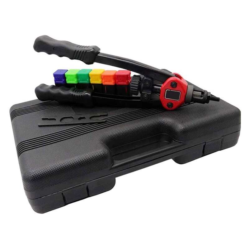 Riveter Hand Tool Rivet Insert Tool Manual Nut Chuck - 13 inch Hand Riveter Rivet Tool Installation Kit