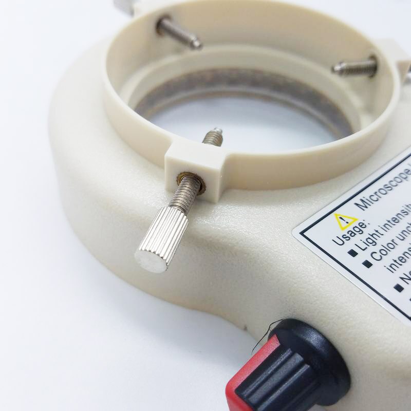 Verstelbare Microscoop Led Ring Light Illuminator Lamp Voor Stereo Microscoop Uitstekende Cirkel Licht
