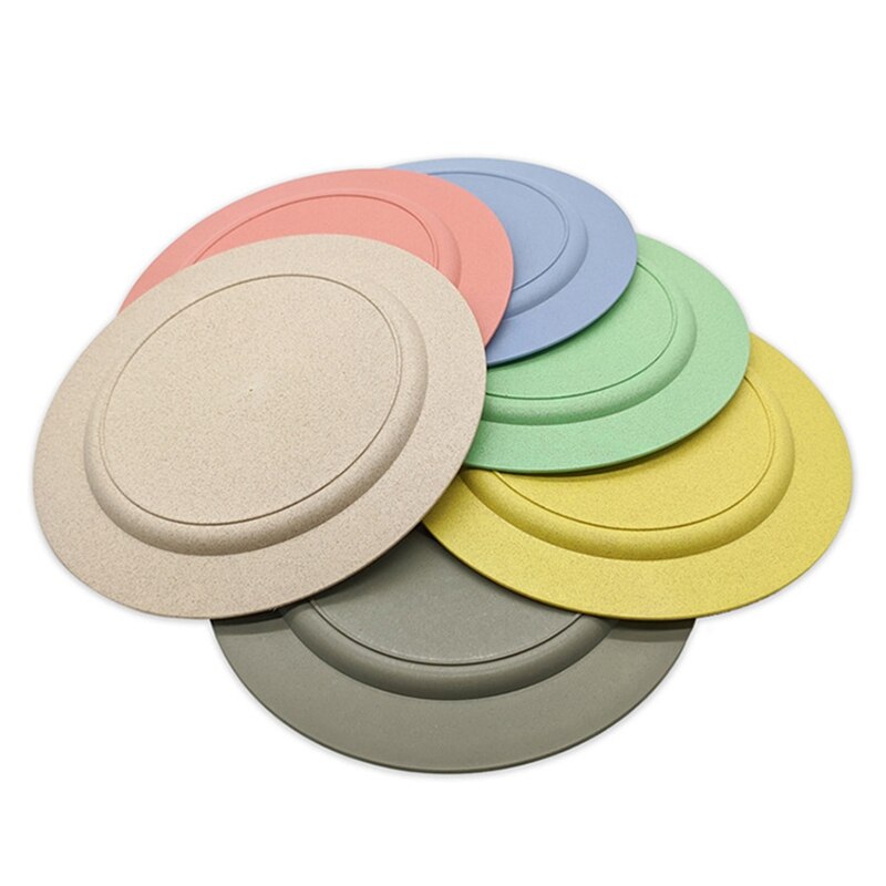 10Inch/6Pcs Dishwasher &amp; Microwave Safe Dessert Plates, Dinner Plates - Lightweight &amp; Unbreakable,Non-Toxin