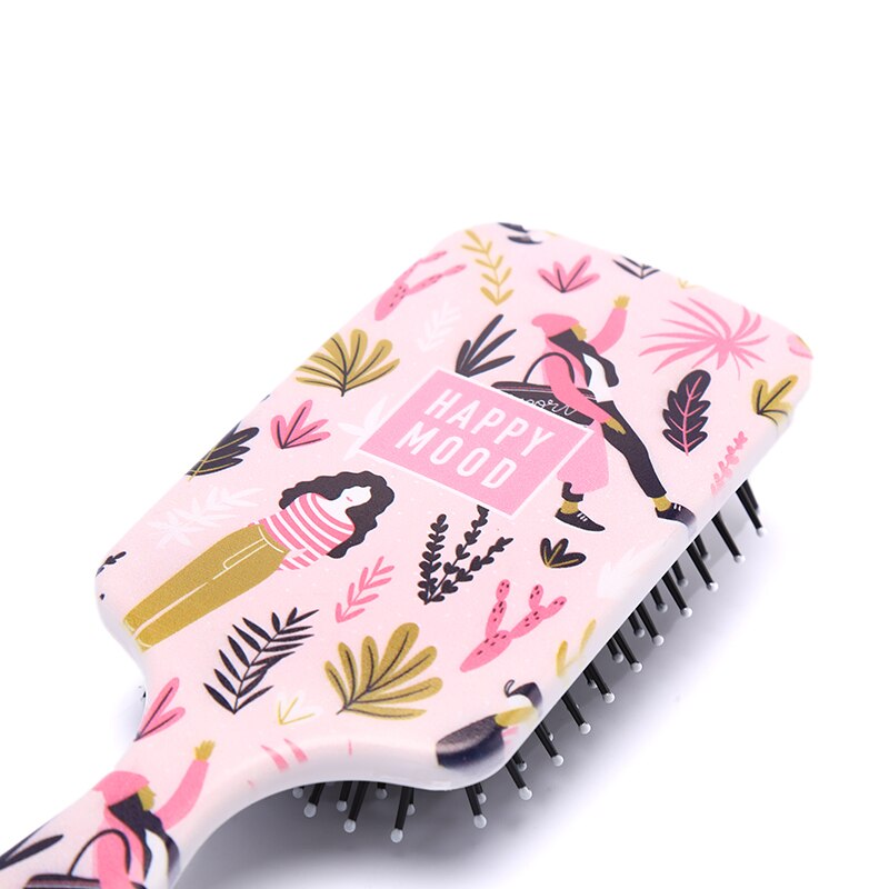 Cute Animal Anti-static Hair Brush Massage Comb Shower Wet Detangle Hair Brush