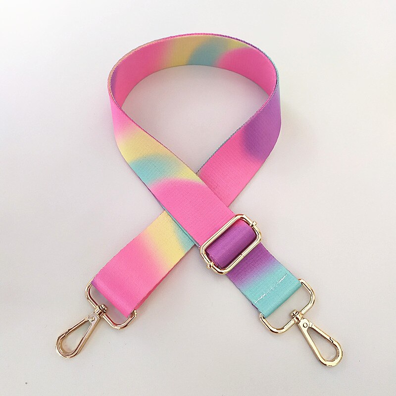 HJKL Sacchetto di Nylon Della Cinghia Della Donna di Colore Cinghie per Gli Accessori del regalo di Crossbody della Spalla Del Messaggero Ricamato Regolabile Cinture Cinghie: I