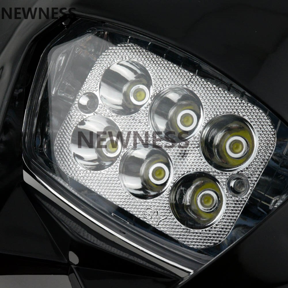 Faros LED universales para motocicleta, lámpara Enduro para KLX, KDX, bicicleta RMZ, DRZ, DR, XR, YZ, CR, Supermoto