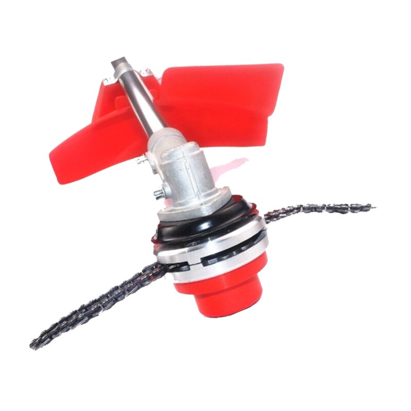 Cortador de grama corrente frete grátis agricultura 35*9*7cm jardins manganês aço resistência alta temperatura durável vermelho