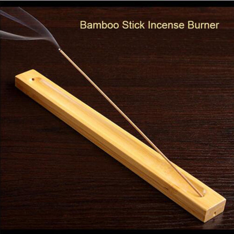 Nuttig Bamboe Materiaal Stok Plaat Wierook Houder Geurige Ware Stok Wierookbrander bamboe lijn wierookbrander
