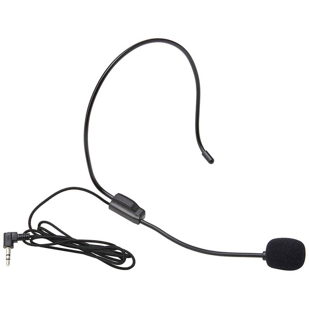 Mini Tragbare Audio Mikrofon Leichte Headset 3,5mm Jack Stecker Mic Gewinde Jack Kondensator Mikrofon PC Auto Auto DVD Radio
