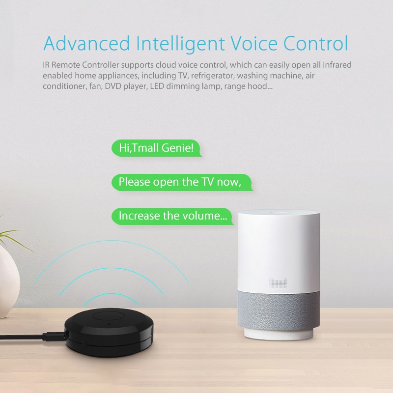 Avatto Wifi Ir Afstandsbediening, Smart Universele 2.4G Remote Voice Control Met Alexa, google Home Infrarood Smart Home Automation