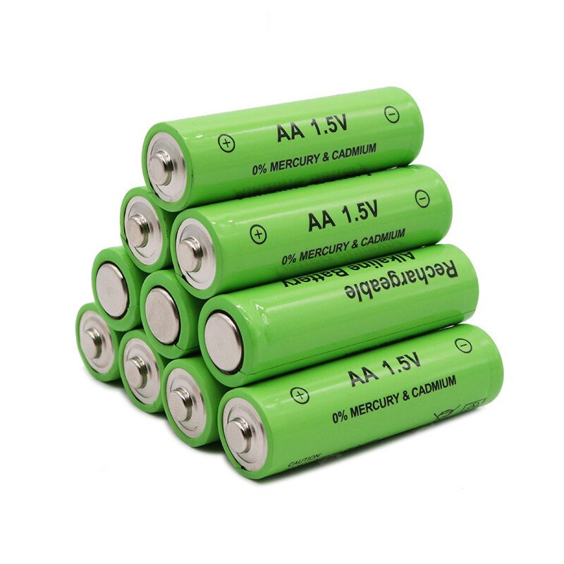 1 ~ 20Pcs 1.5V Brand Aa Oplaadbare Batterij 4800Mah 1.5V Alkaline Oplaadbare Batery Voor led Licht Speelgoed Mp3 +