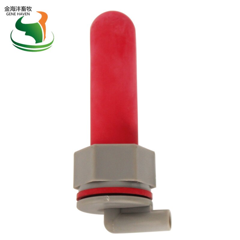 8L feeding milk bucket for feeding calf or calves: Nipple and Valve