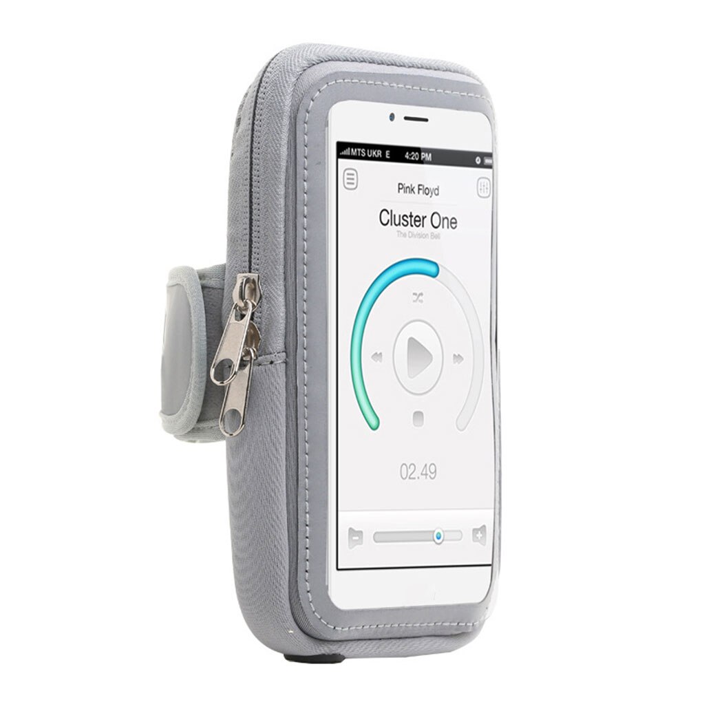 Running Cycling Touch Screen Arm Band Mobile Phone Holder Sports Arm Pouch Fitness Gym Pockets: NO.6 5.5 inch