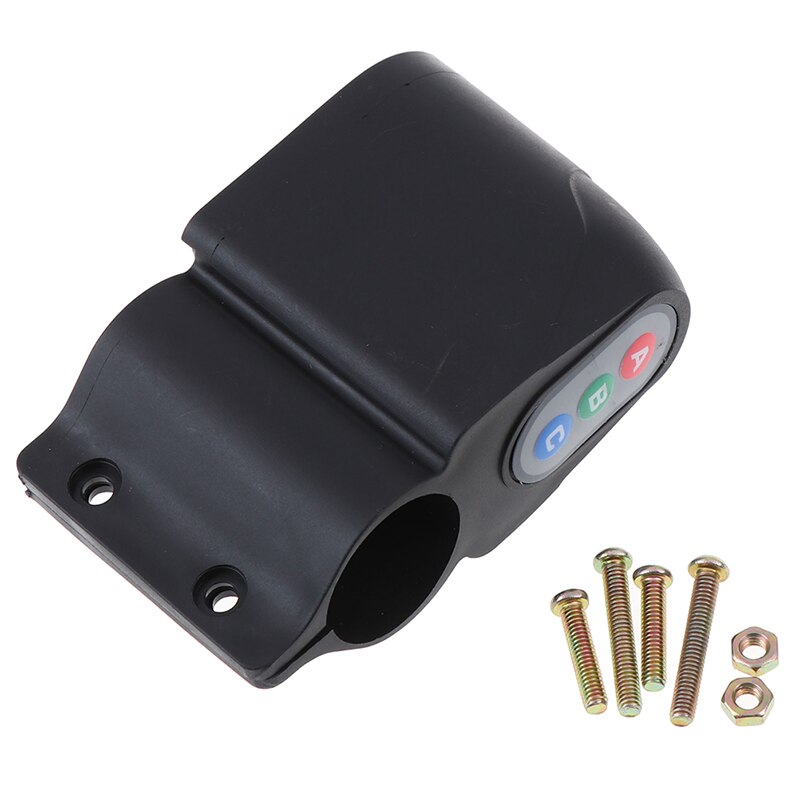 Anti-theft Lock Bicycle Password Alarm Electronic Lock Rain-proof Bicycle Anti-theft Device for Bicycle Mountain Bike