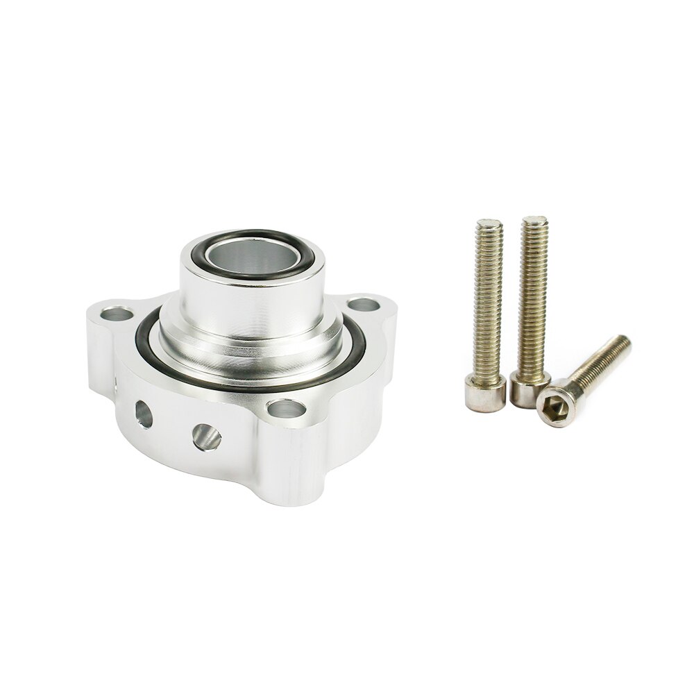 Blow Off Adapter Voor BMW Mini Cooper S en voor Peugeot 1.6 Turbo motoren Blow Off valve (BOV) /blow dump: Zilver