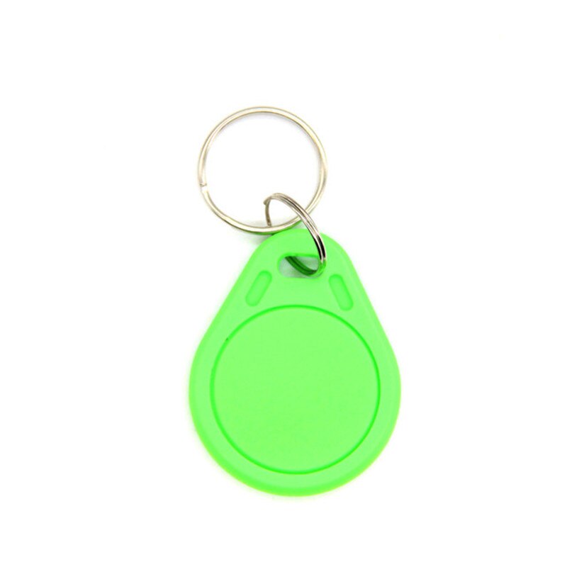 5pcs/lot 13.56MHz UID Changeable Keyfobs Token NFC Tag Rewritable RFID Writable Access Control Key Card Used to Copy /Clone Card: 5pcs green