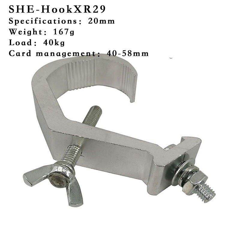 SEHHDS Schnelles Aluminium Material Licht haken, Licht Klemme: XR29 hell Haken