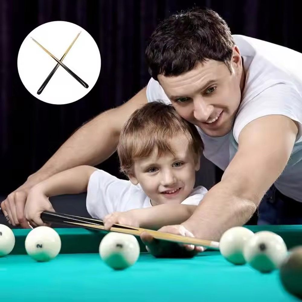 Queue de billard courte en bois de 50cm, petite queue de billard professionnelle pour enfants, tige de billard pour filles et garçons débutants