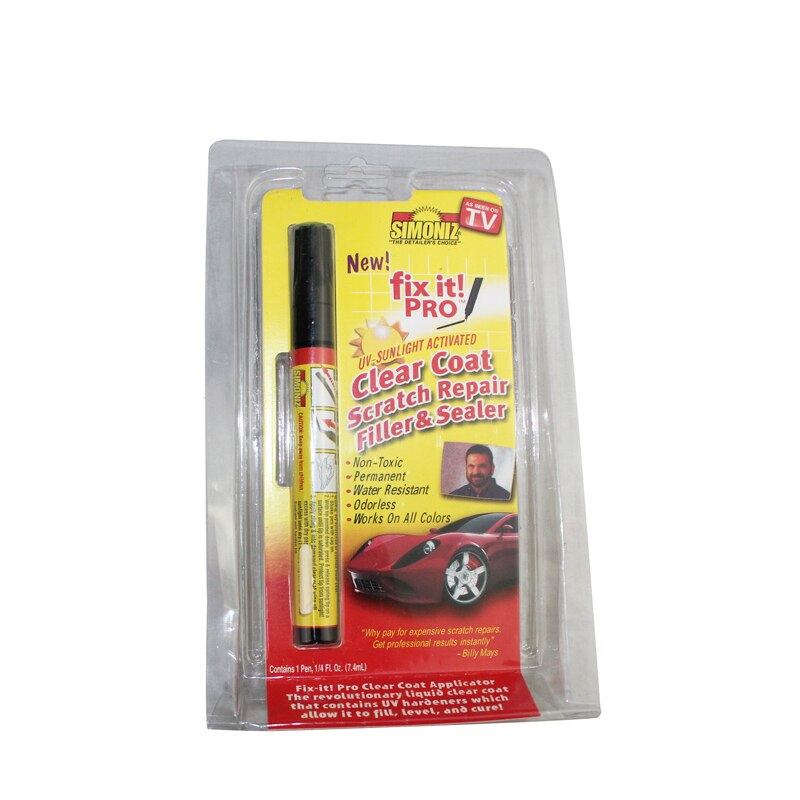 Auto-Styling Portable Fix It Pro Clear Car Scratch Repair Remover Pen Auto Verf Pen Simoniz Clear jas Toepassing