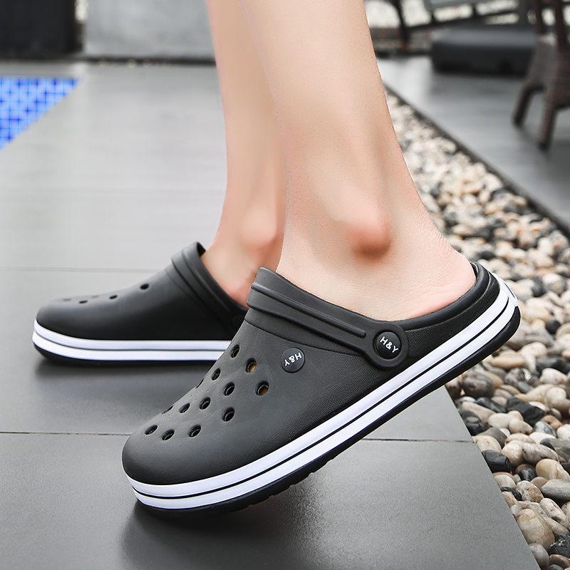 Sabot Original confortable femmes hommes classique sandales d'été en plein air chaussures de plage Fit Flop sans lacet jardin eau Ombre pantoufles