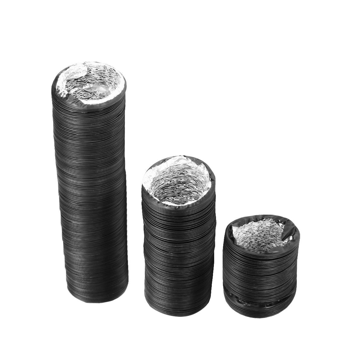 1.5/3/6M Dia.130mm Exhaust Tube PVC Aluminum Air Ventilation Ventilador Extractor Flexible Pipe Hose Kitchen Accessories Tools