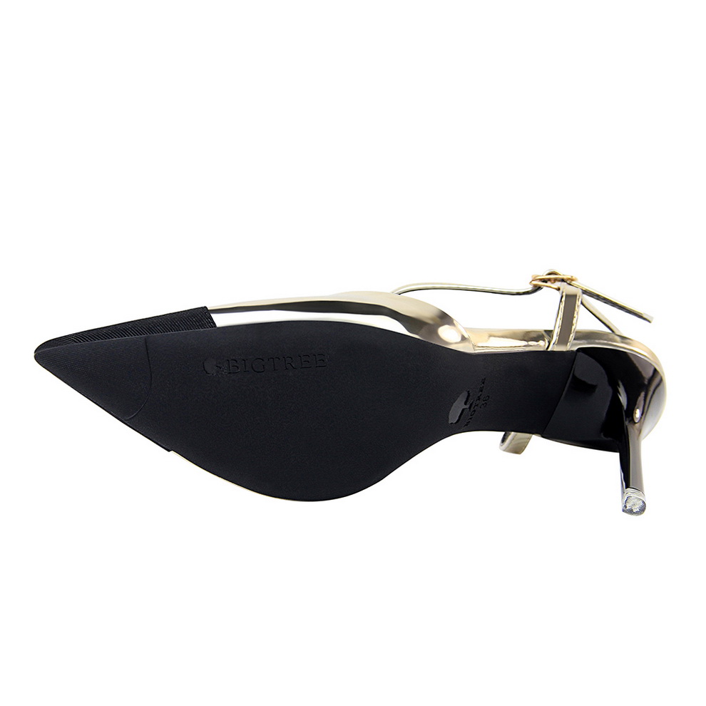 Sandales à talons hauts de 11cm pour femmes, sandales gris métallisé, sangle de rinçage, casquette Parker, chaussures de bureau dorées, fétiche de mariage, boîte de nuit