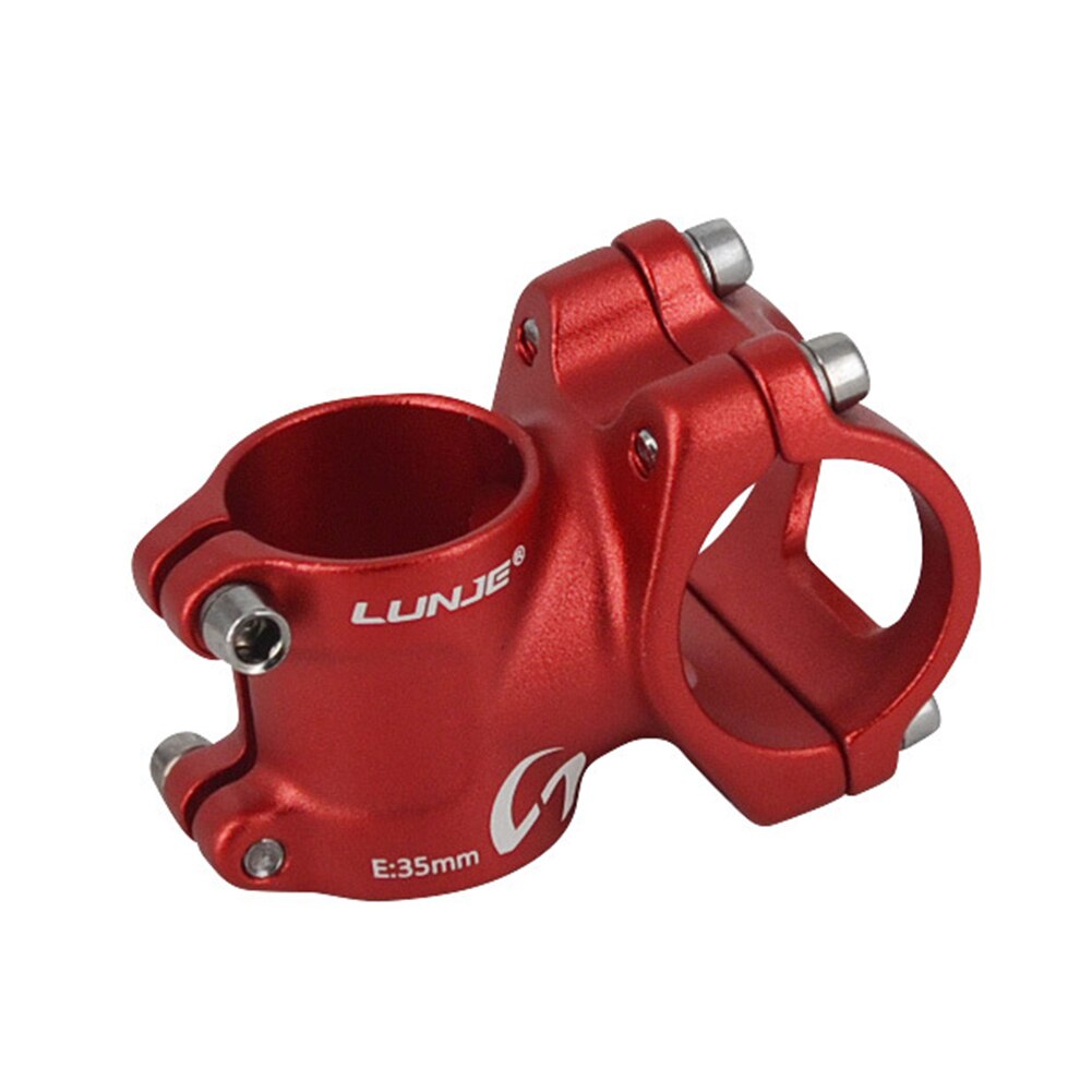 Stuurpen Mtb Power Aluminium Stuurpen 31.8Mm 25.4Mm Mtb Riser Stuurwiel Korte Stuur Outdoor Fiets Accessoires: Red 25.4x35mm