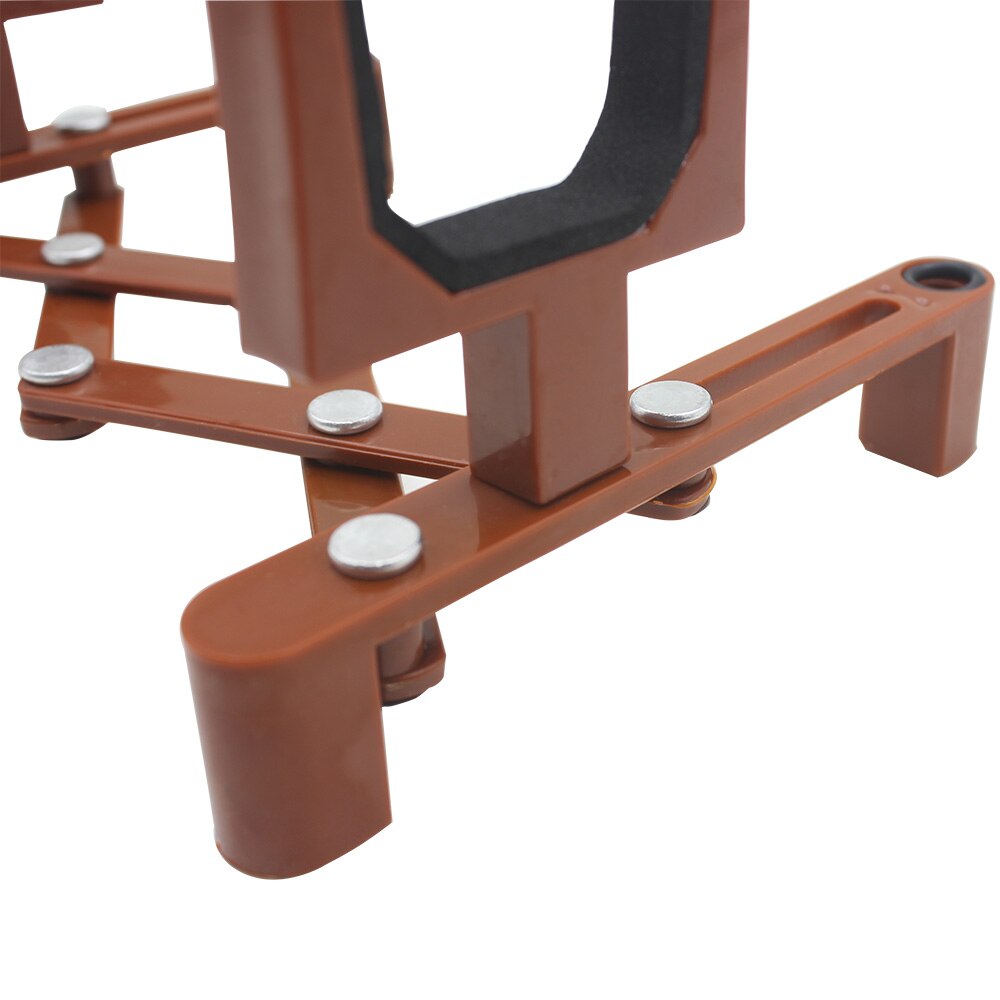 Verstelbare Standaard Houder Voor Full Size 4/4 3/4 1/2 1/4 Viool Deel Accessoire Plastic Opvouwbare Uitgebreide Draagbare Spons Pad