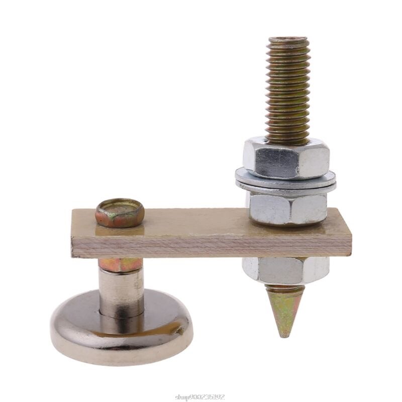 Strong Magnetic Ground Clamp Connector with Conductive Rod Stud for Welding Machine Auto Bodywork Repair Tools S18 20Dropship