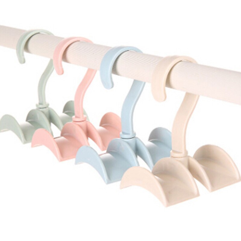 Garderobekast opbergtas opbergrek plastic hanger multifunctionele stropdassenrek spijkervrije tassenhaak