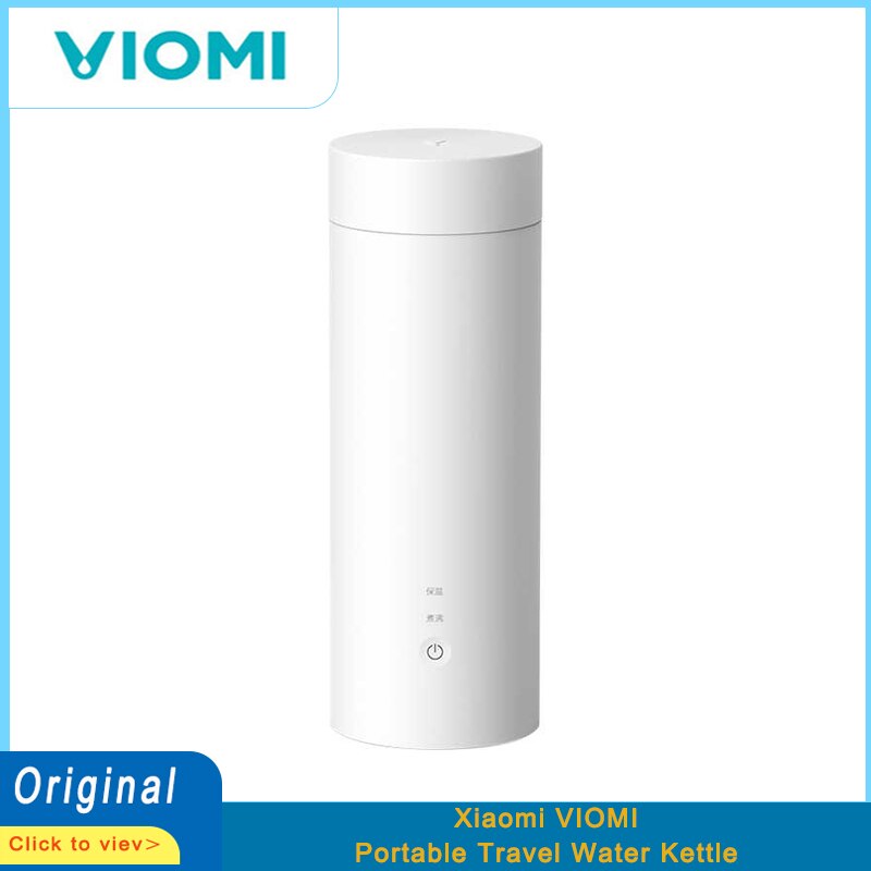 Viomi Draagbare Reizen Waterkoker Elektrische Verwarming Fles Cup 304 Roestvrij 400Ml 220V Voor Thee Koffie Smart Temperatuur controle