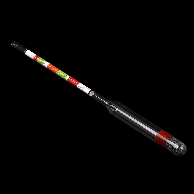 Triple Scale Hydrometer 3 Scale Tester Self Brewed Wine Sugar Meter Alcohol Measuring For Home Brew Wine Beer Alcohol Testing