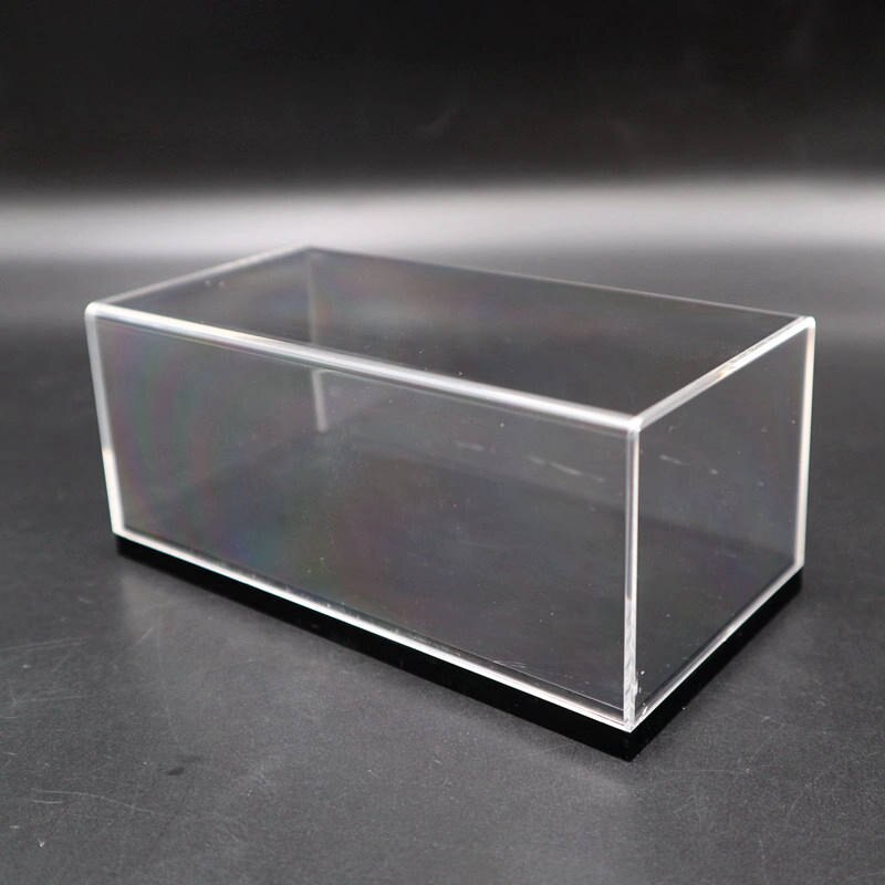Model Car Acrylic Case Display box Transparent Dustproof with Black Base 1/64 1/43 1/32 1/18 1/24