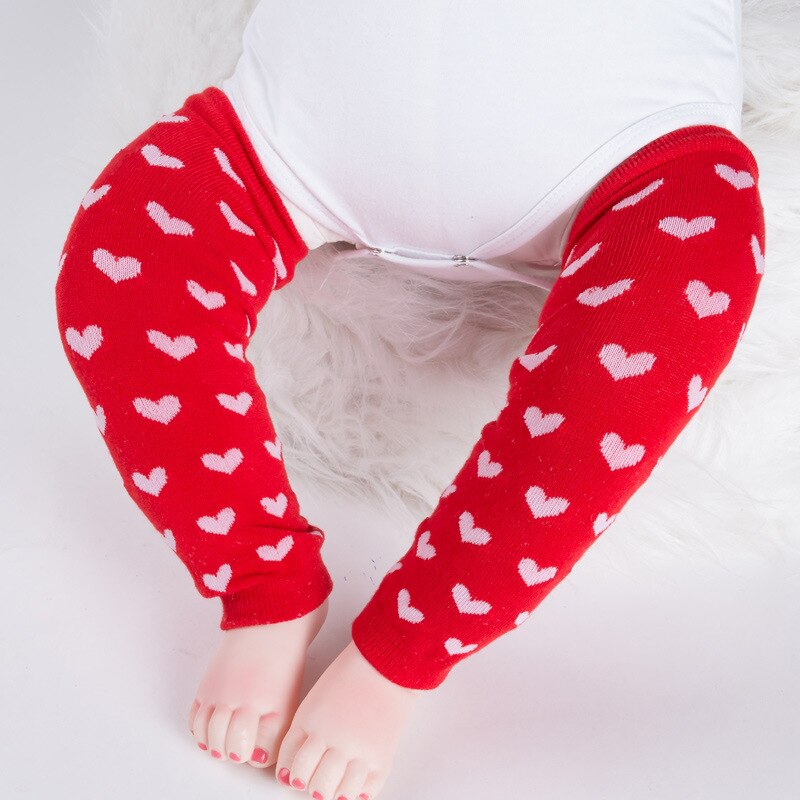 unisex bomulls leggings baby bein varmere baby varmere utskrift jul leggings sokker til låve jenter takrenne