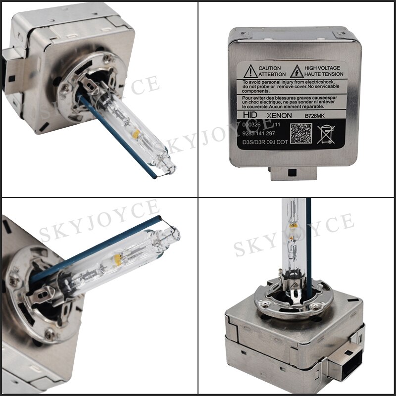 SKYJOYCE 35W 55W D3S Xenon HID Bulb D1S 6000K 4300K 8000K 5000K D3S Metal Base Claw Car Headlight Lamp D1S D3S HID Xenon Bulb