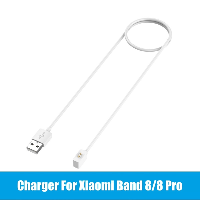 Cable de carga Universal M8 para Xiaomi Smart Mi Band 8 Pro, cargador magnético con base USB, NFC, Watch Redmi 3, 2, Active Lite, Redmi Band2