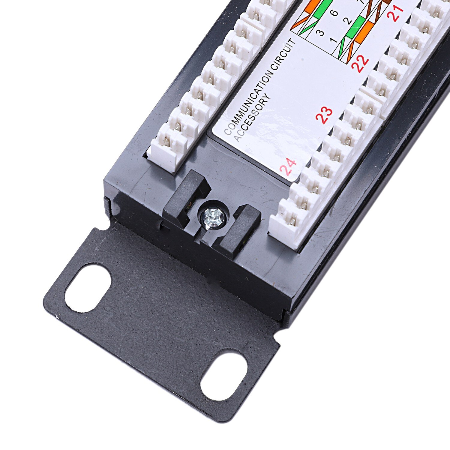 UTP 24 Hafen Rj45 Patch Tafel Gestell Kabel Zauberstab Montiert Halterung Stecker Gestell Werkzeug Ethernet Lan Netzwerk Adapter Katze6