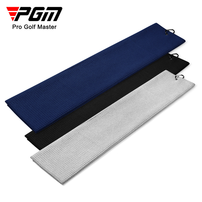 PGM – serviette de Golf, lingette pour sac de Club, chiffon de nettoyage, gaufré absorbant, serviette de sport à séchage rapide, 40x60cm, Plus ZP041