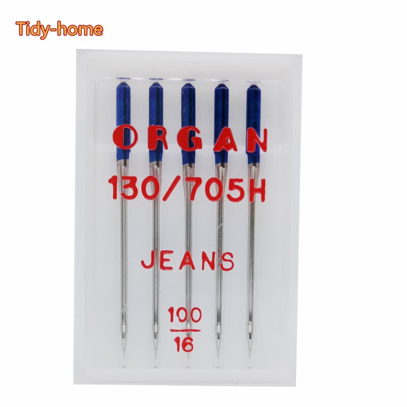 Orgeljeansnålar specialnål för hushållssymaskin nr .90 100 110 synålar: Jeans nr . 100
