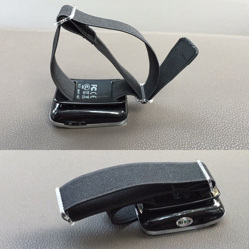 1.5 -zoll-tft-bildschirm, 4gb hifi-uhren,  mp3 player, smart-back-clip, sportuhren,  mp3 player mit fm-radio, schrittzähler