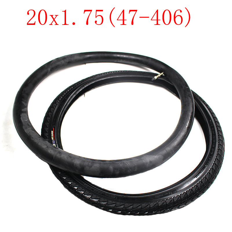 20Inch band voor MTB Fietsen Banden buizen 20x1.75 Road Fietsen Fiets Banden binnenbanden 20*1.75 Elektrische fietsband: inner and outer tire