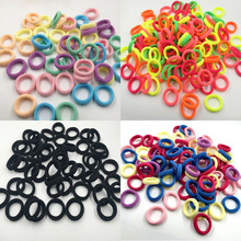 50pcs/Lot Child Baby Kids Ponytail Holders Hair Accessories For Girls Rubber Bands Tie Accessories